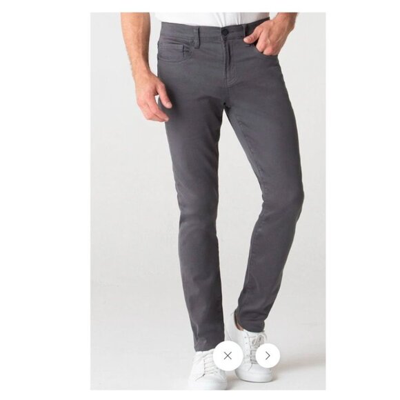 NWT SWET TAILOR DUO PANTS Slim Fit Men Gray Jeans 30 X 30 Stretch $129 - Picture 6 of 6